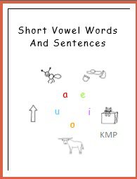 Short Vowel Words And Sentences Pdf Book (KMP)